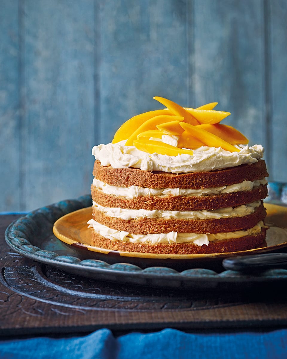 Mango and Cardamom Cake