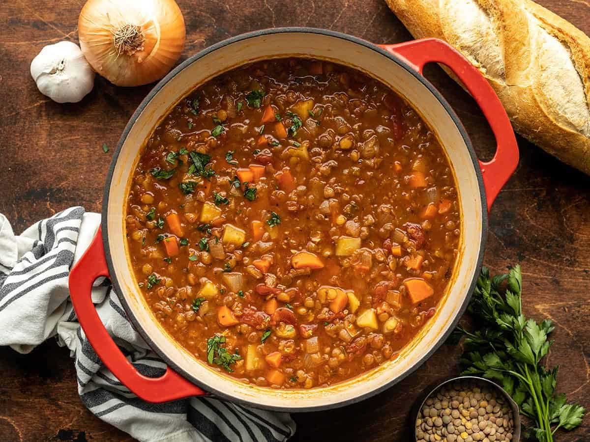 Lentil and Tomato Soup