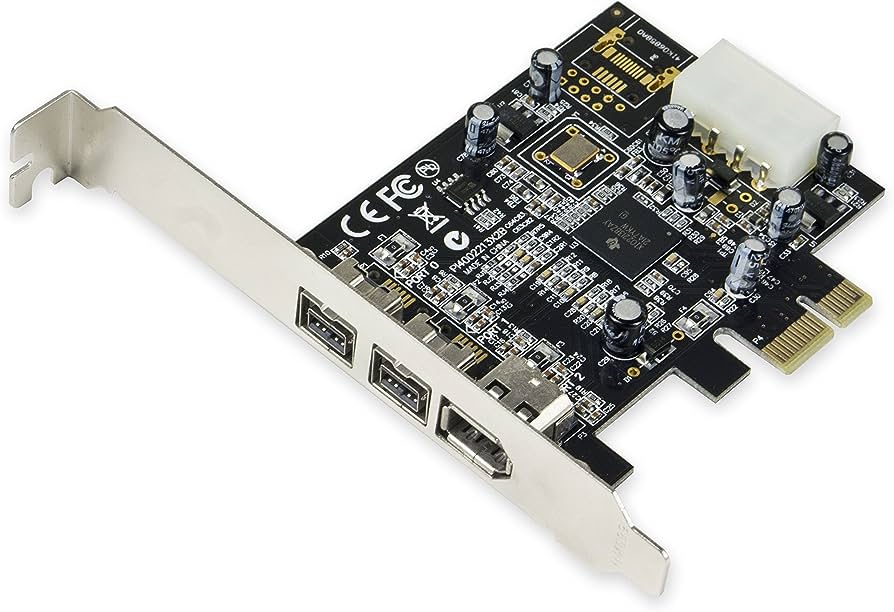 IO Crest 2 Port FireWire 800 PCIe Card