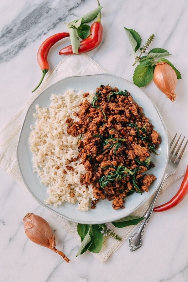 Phad Kra Pao (Stir-Fried Holy Basil)