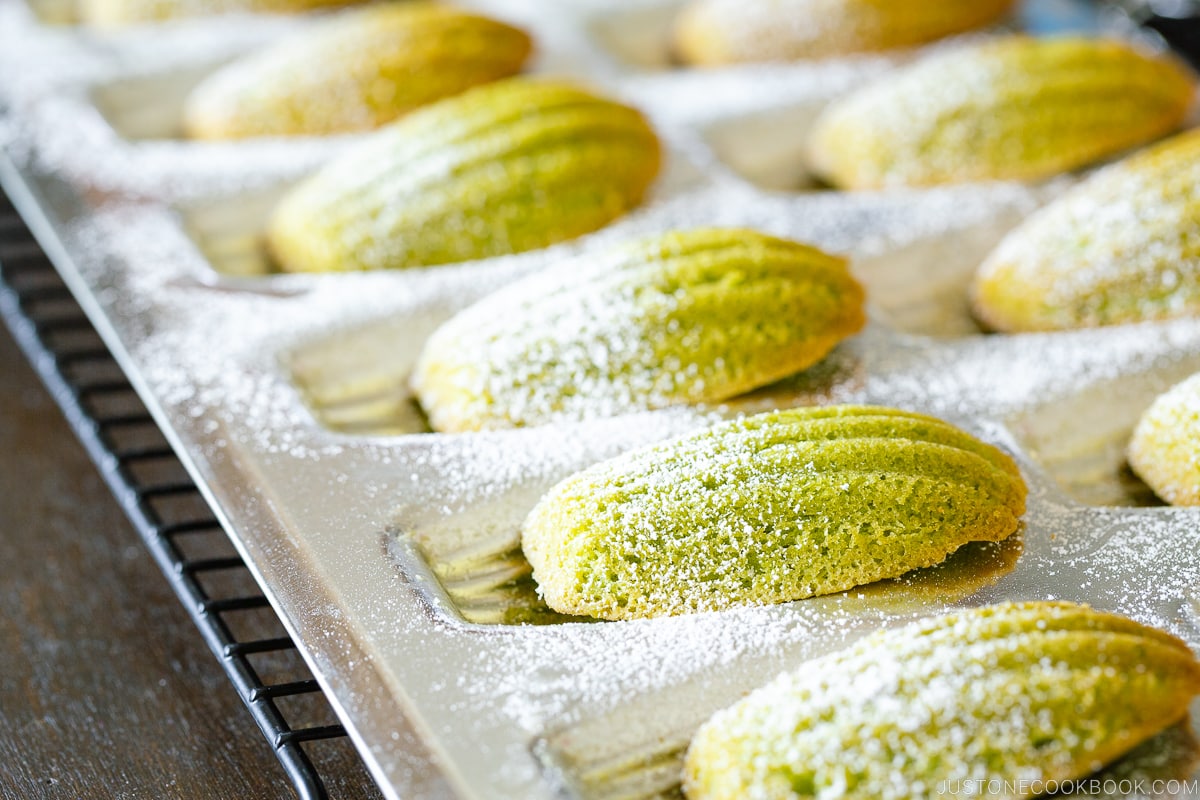 Matcha Madeleines