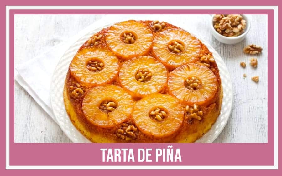 Tarta de la Abuela de Piña