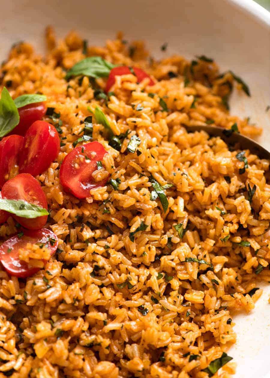 Tomato Basil Rice