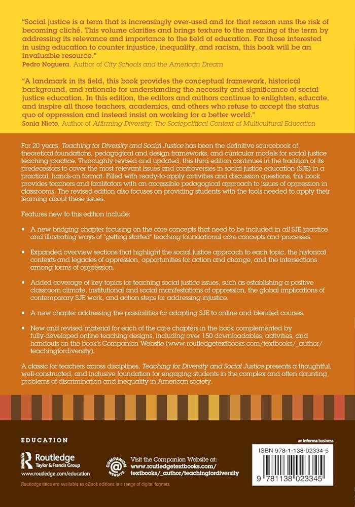 Teaching for Diversity and Social Justice