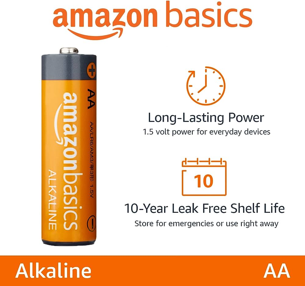 AmazonBasics AA Performance Alkaline Batteries