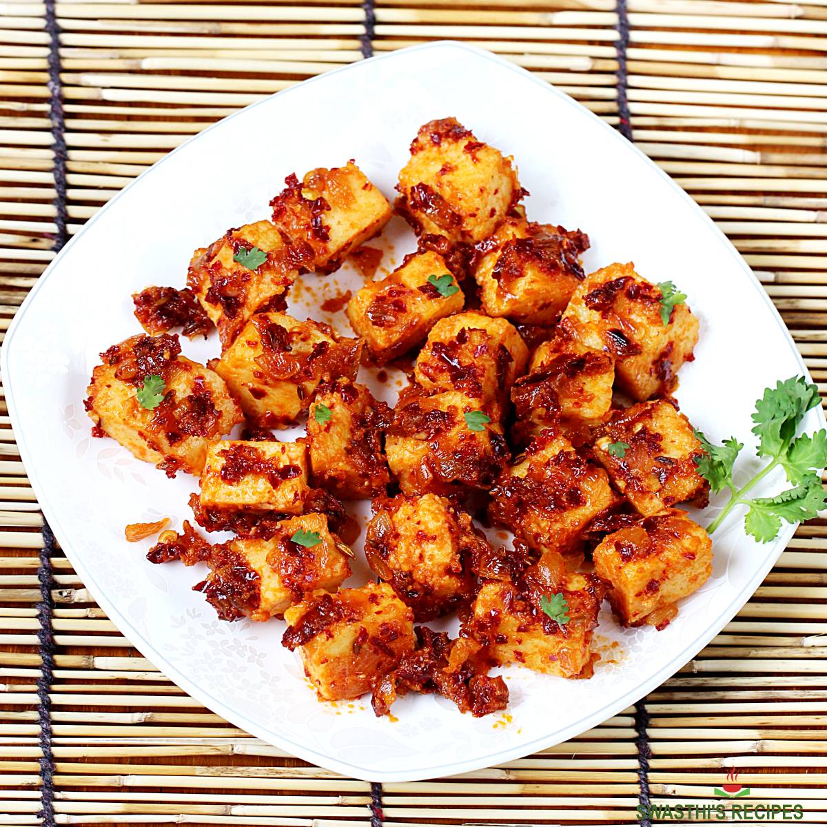 Spicy Garlic Paneer Tikka