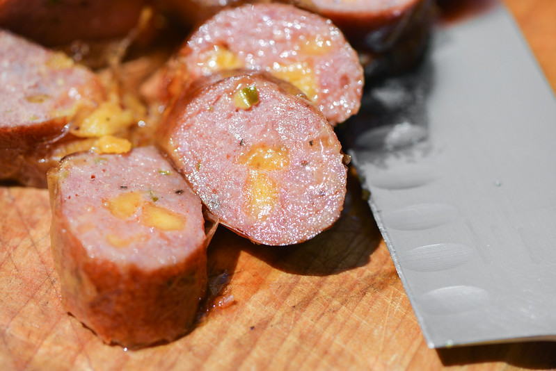 Jalapeño and Cheddar Homemade Kielbasa Recipe