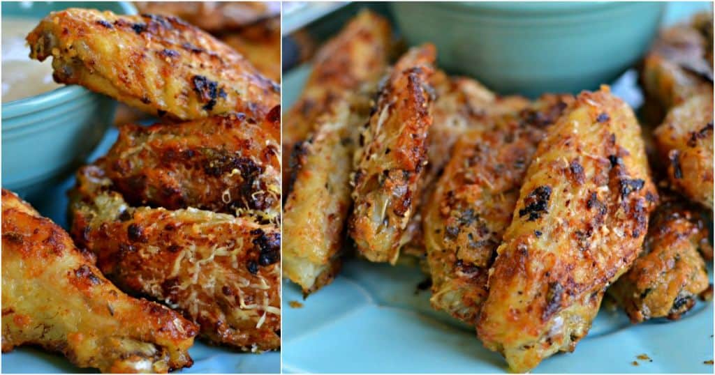 Garlic Parmesan Chicken Wings
