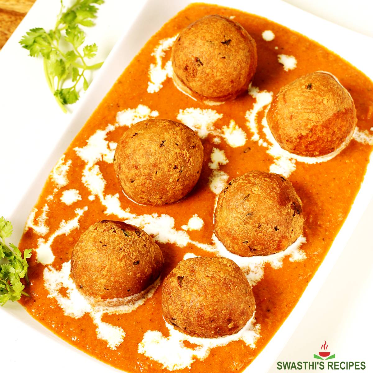 Malai Kofta with Coconut Gravy