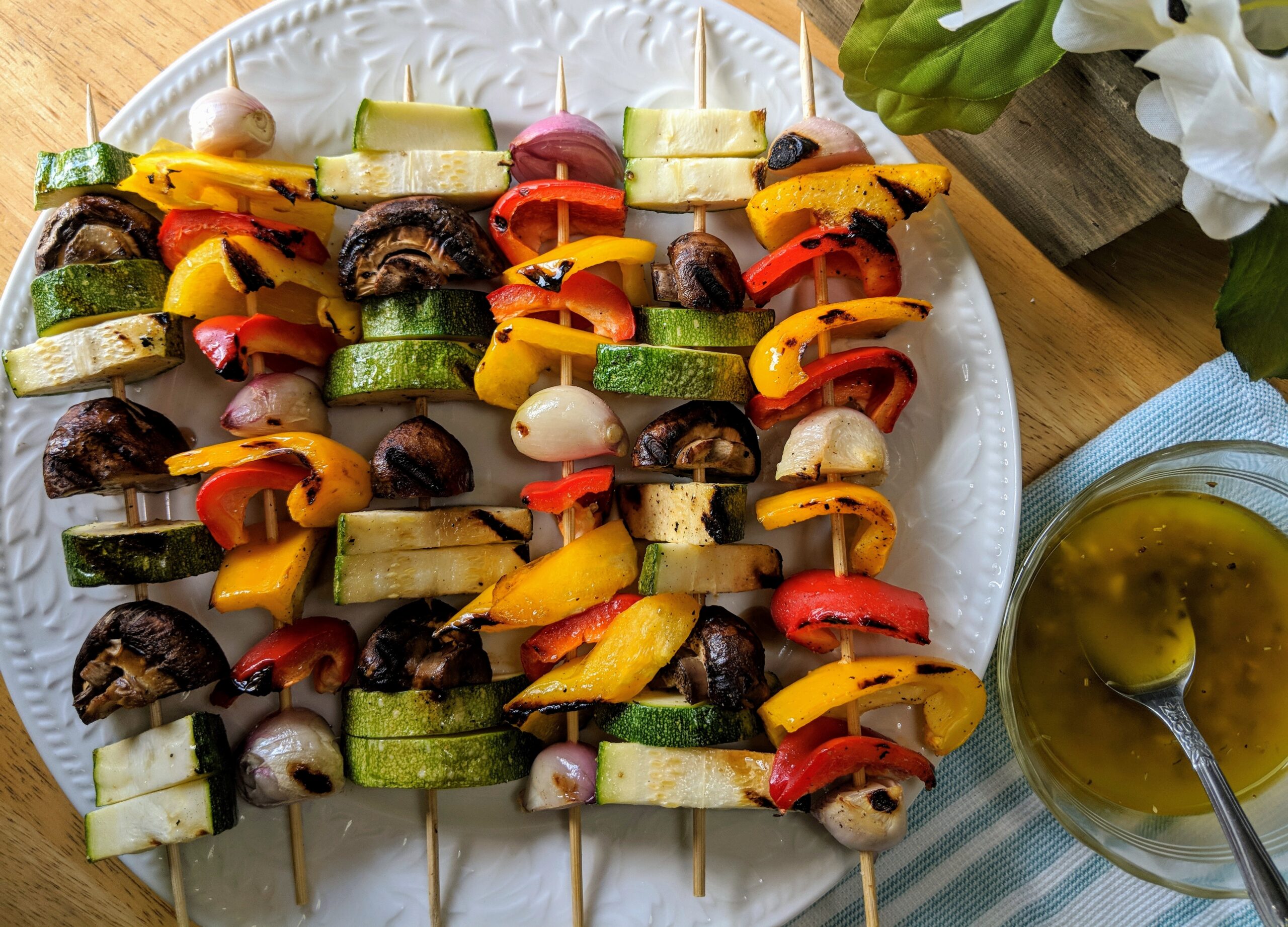 Italian Veggie Skewers