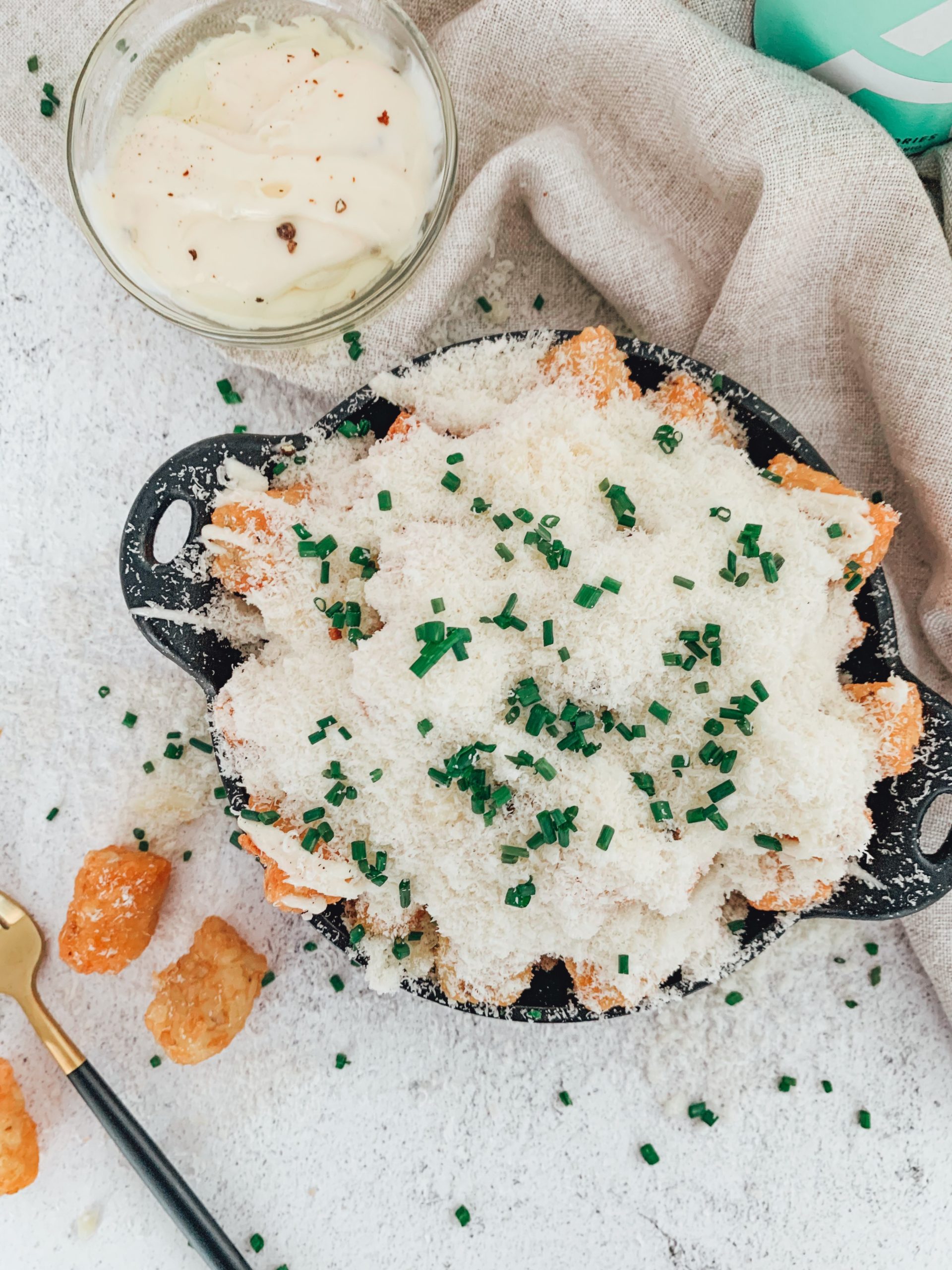 Truffle Parmesan Tater Tots