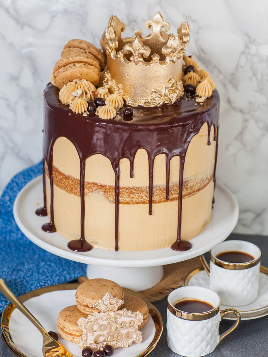 Hazelnut and Caramel Cake