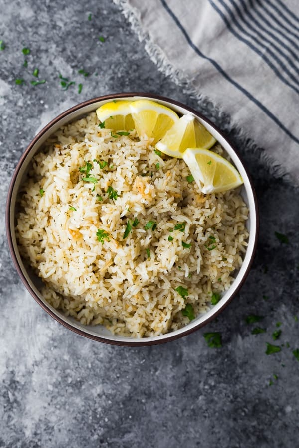 Lemon Herb Rice Pilaf