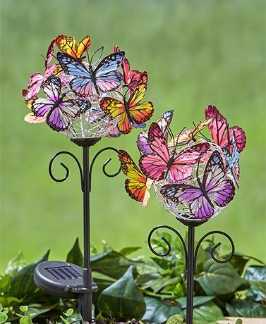 Decorative Owl Garden Stakes with Solar Lights