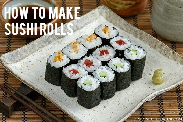 Hoso Maki with Cucumber