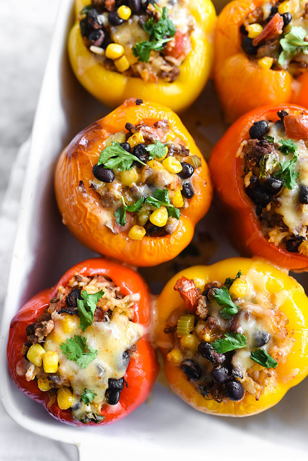 Southwest Stuffed Bell Peppers