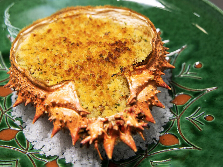 Receta de Txangurro gratinado al estilo vasco