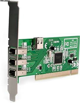 StarTech.com 4 Port PCI 1394a FireWire Adapter Card