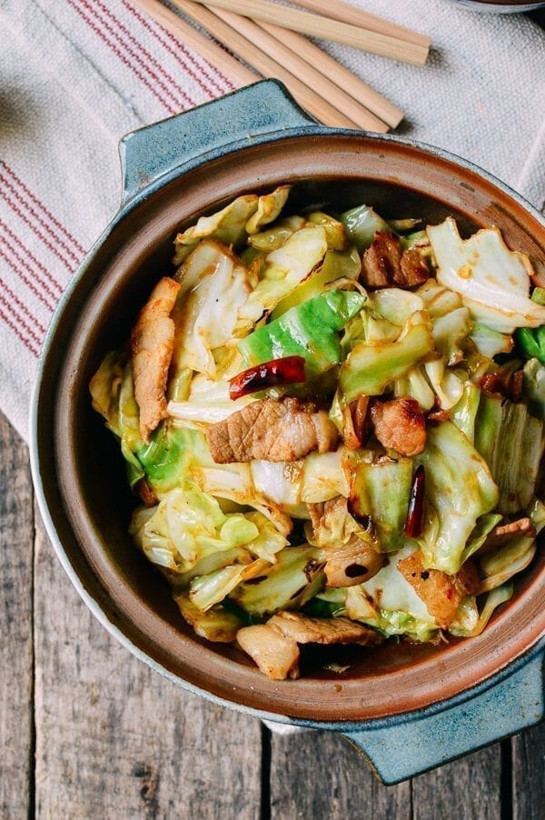 Cabbage and Pork Stir Fry
