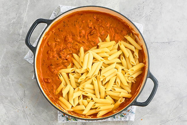 Butter Chicken Pasta