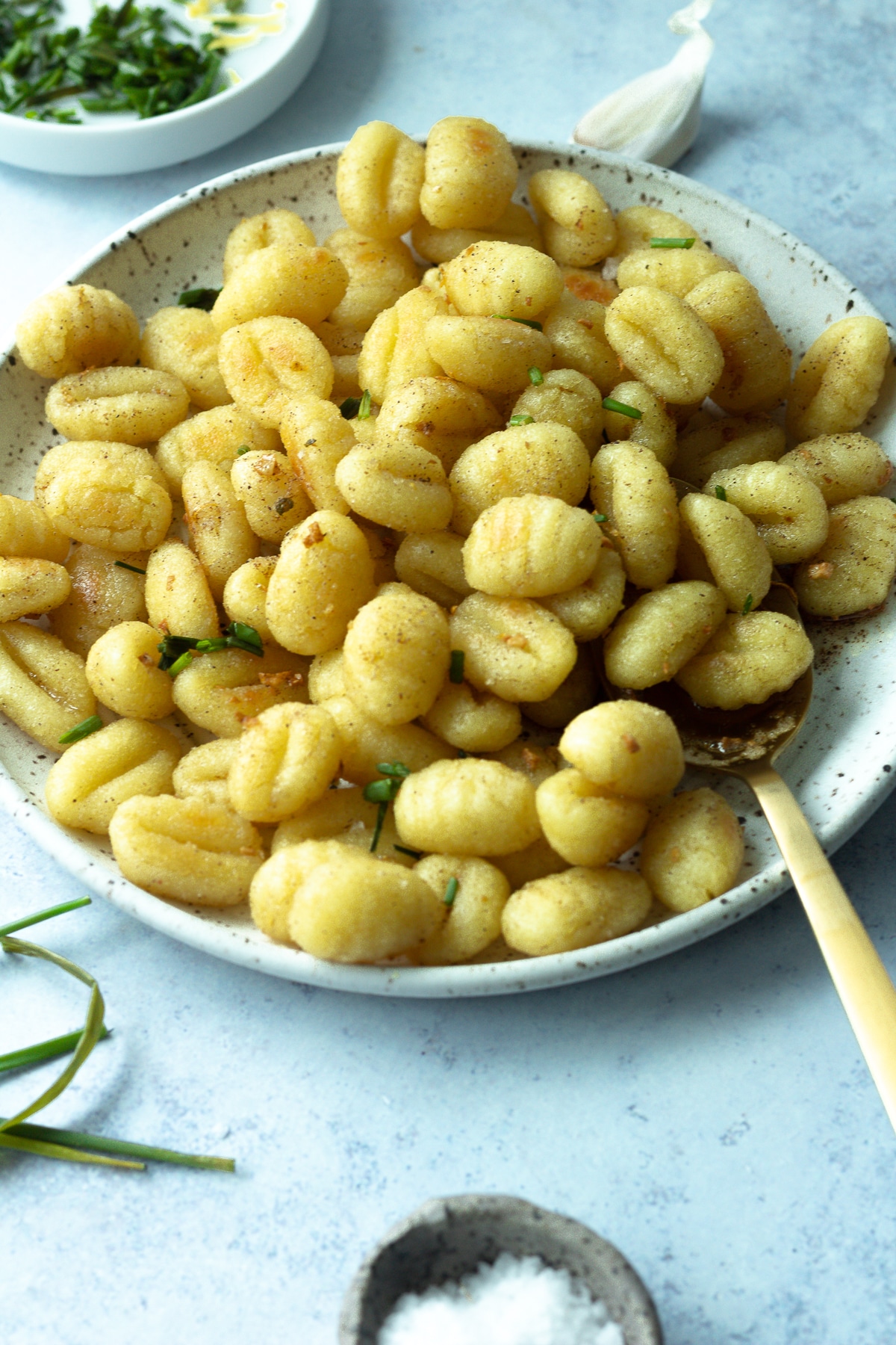Gnocchi with Lemon and Garlic