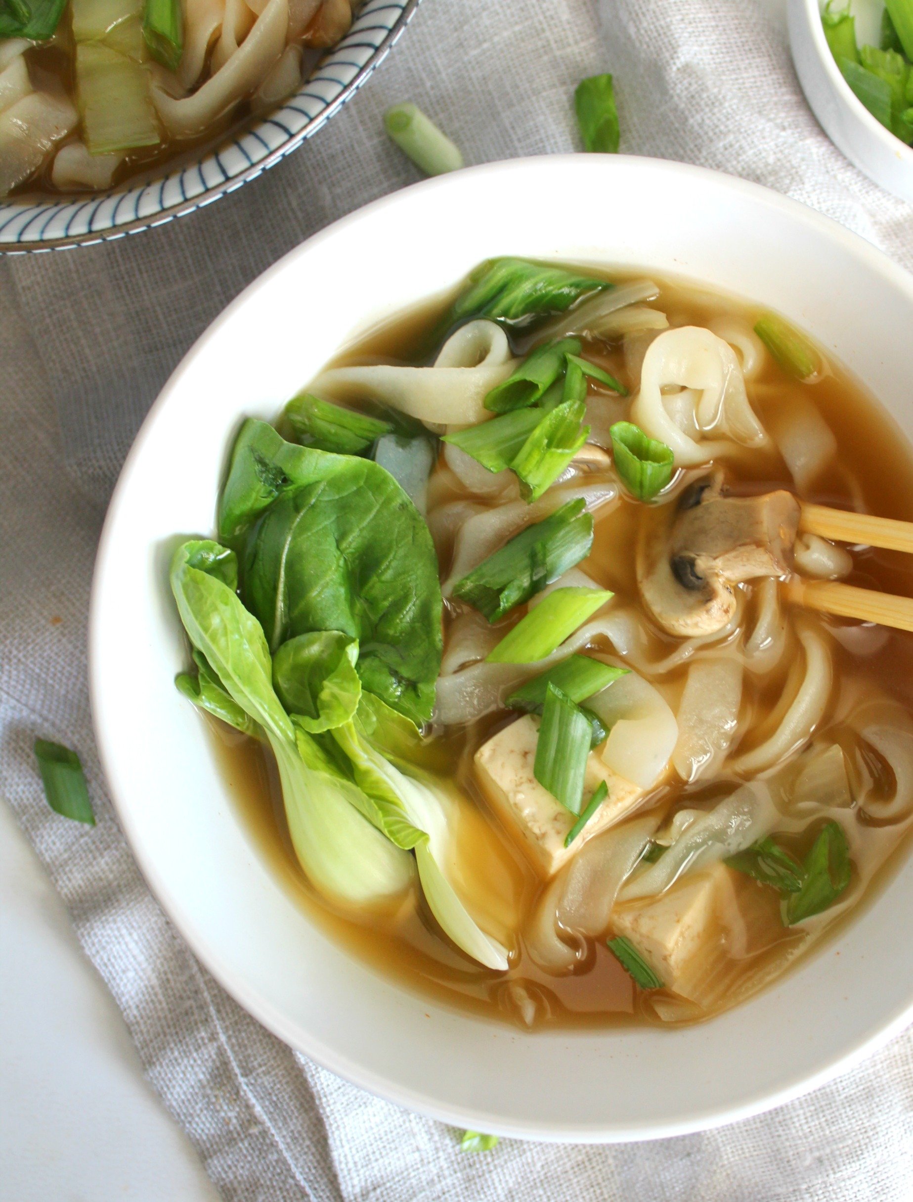 9. Asian-inspired Vegetable Noodle Stew
