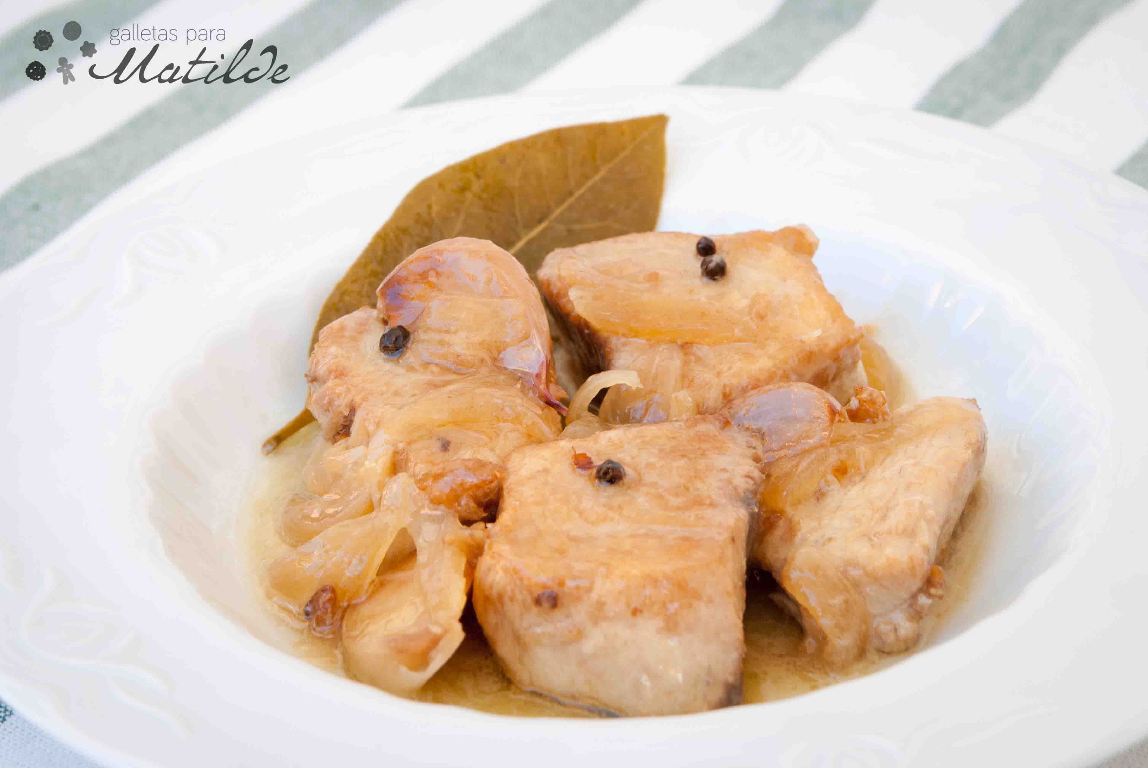 Bonito en escabeche - Receta saludable y sabrosa