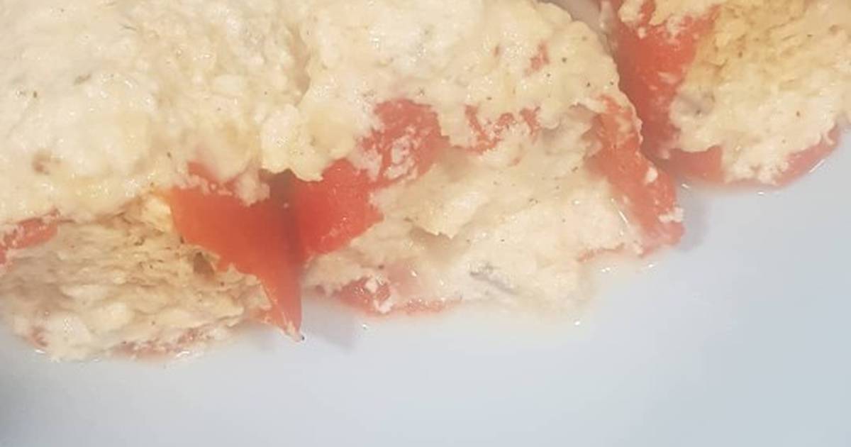 Pimientos del piquillo rellenos de queso azul