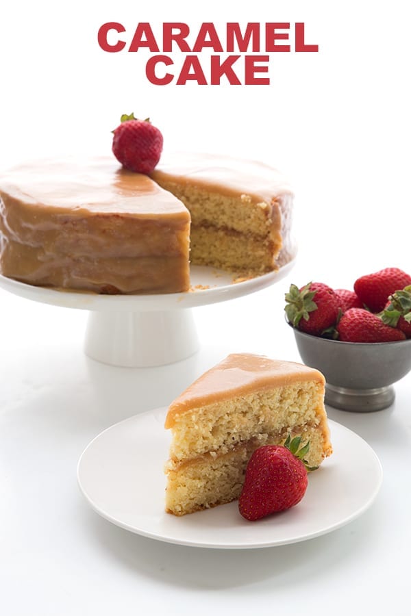 Low-Carb Caramel Cake
