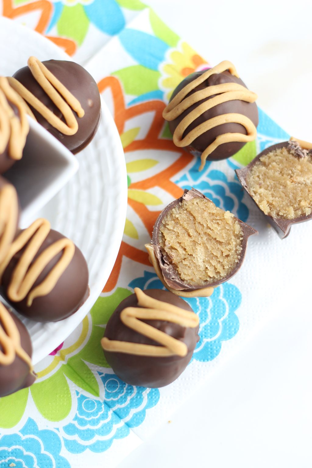 Peanut Butter Chocolate Cake Truffles