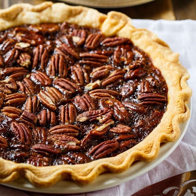 Salted Caramel Pecan Pie
