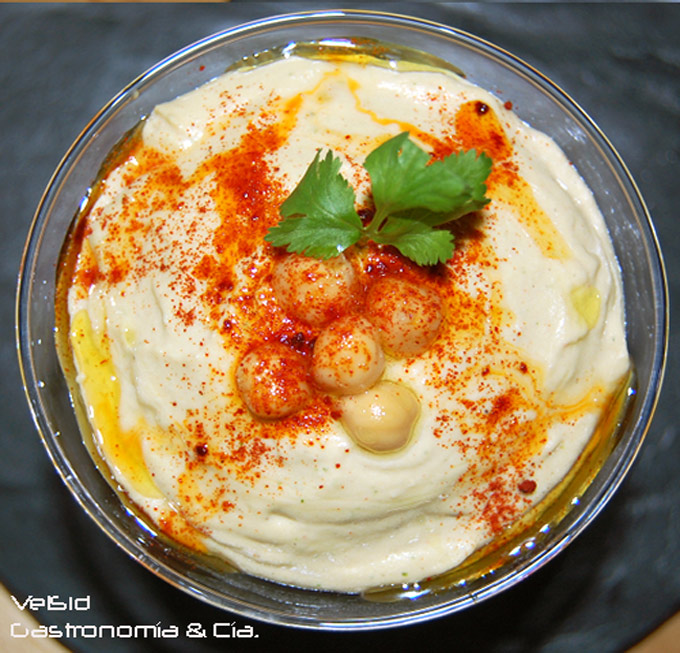 Receta de hummus en robot de cocina