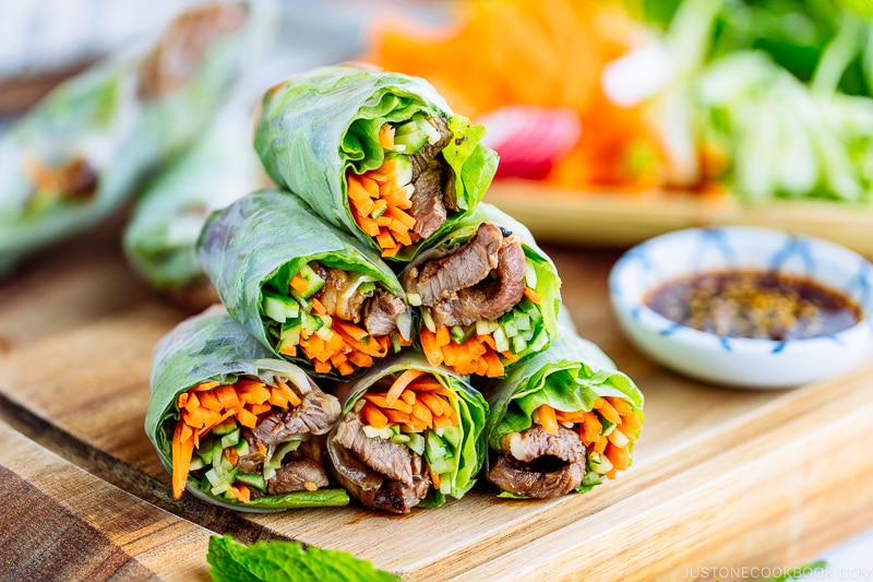 Rice or Lettuce Wraps