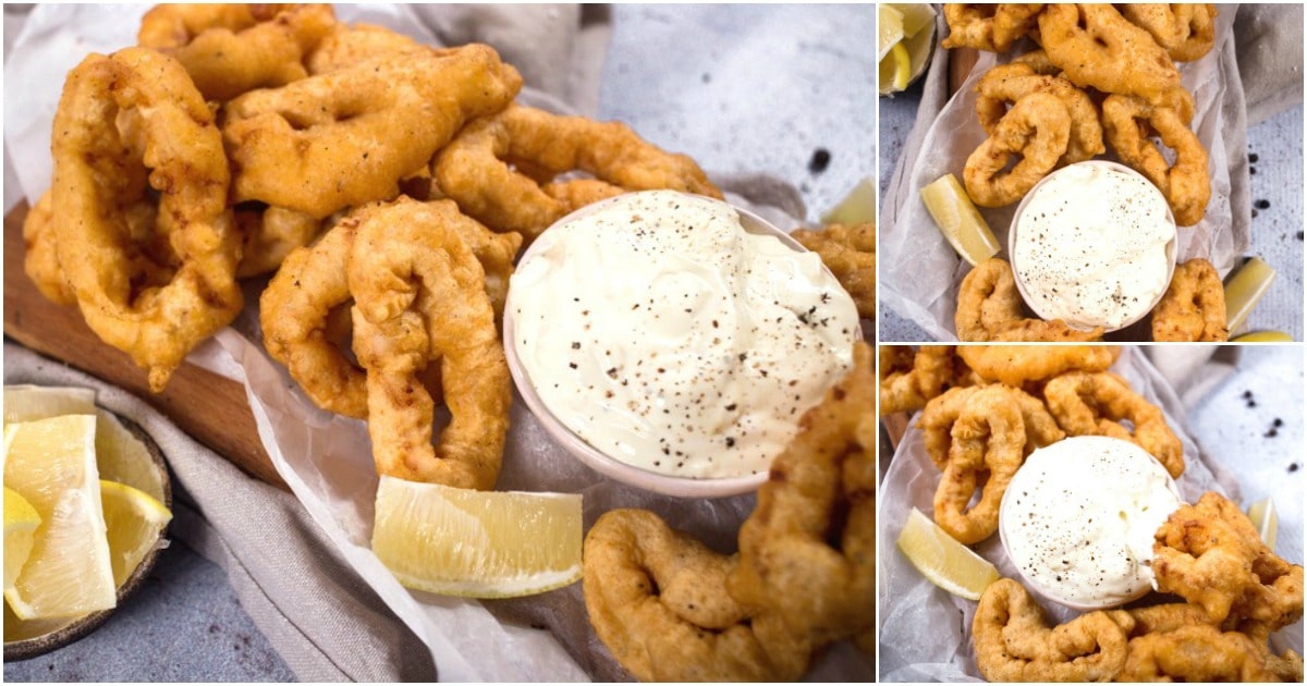 Garlic Butter Squid Tempura