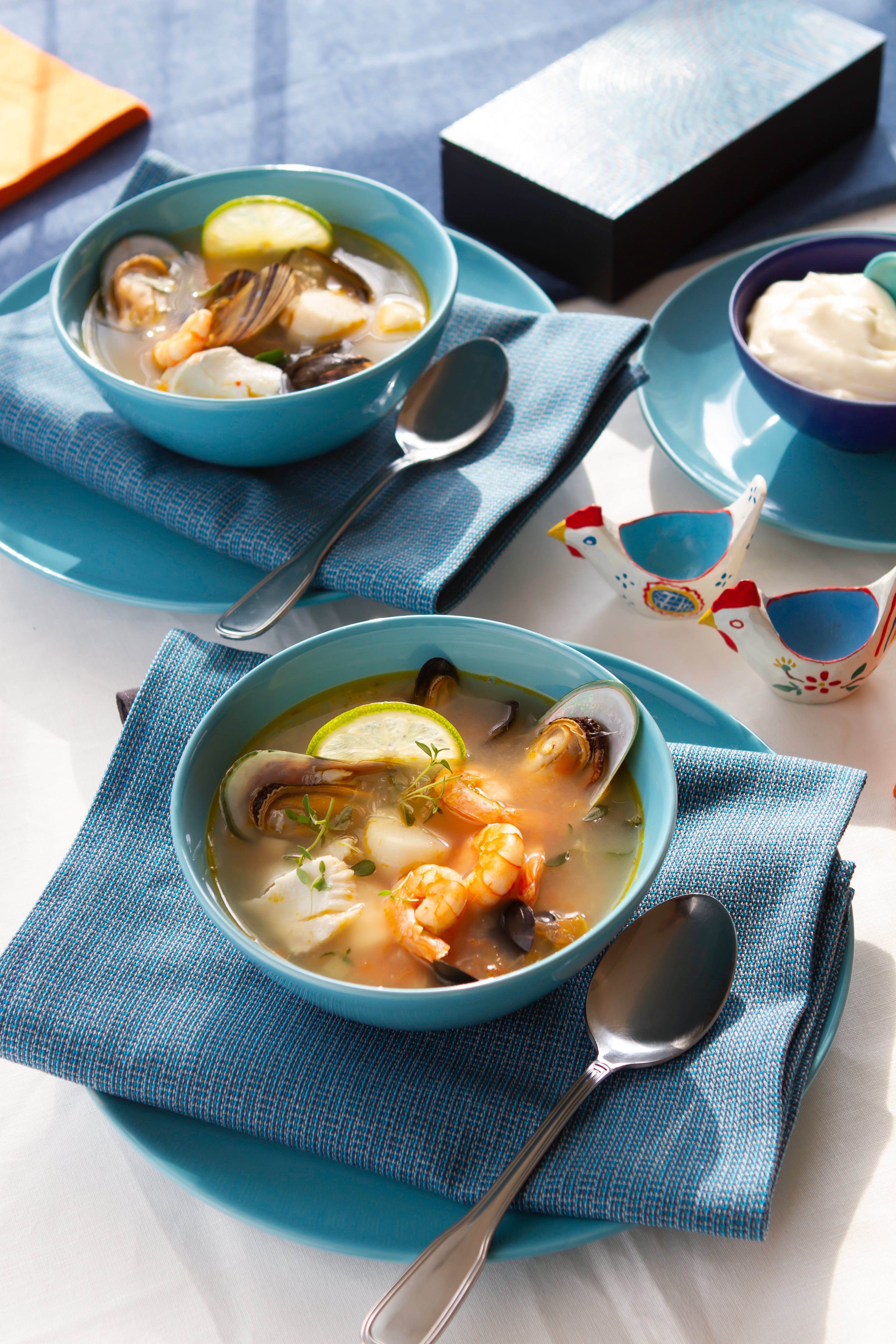 Receta de Sopa de Mariscos #4