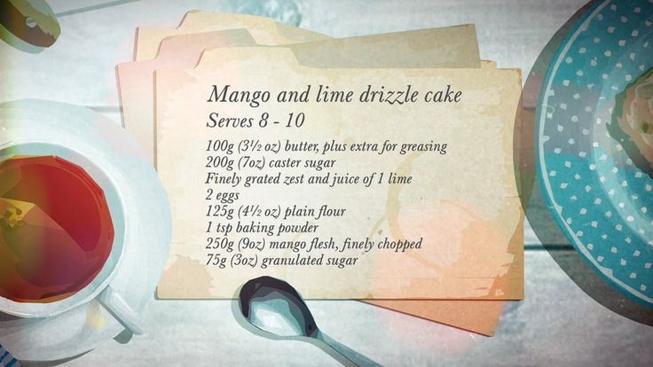 Healthy Mango Cake Recipe #5