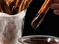 Churros con Chocolate Vegano - Receta Saludable