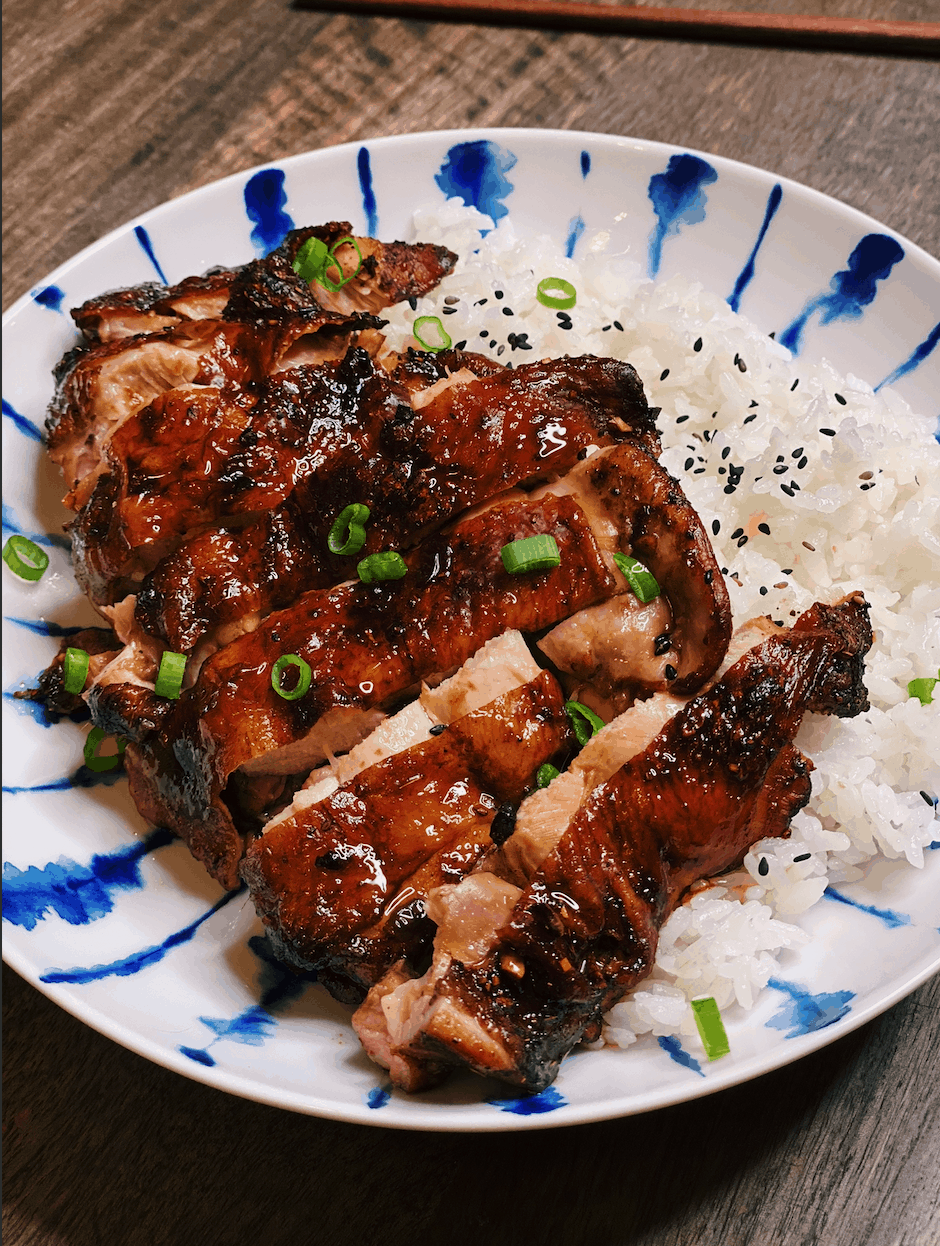 Asian-inspired Soy Ginger Air Fryer Fried Chicken