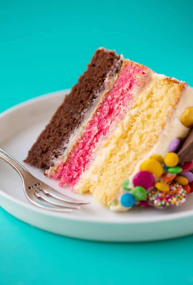 Gluten-Free Neapolitan Cake