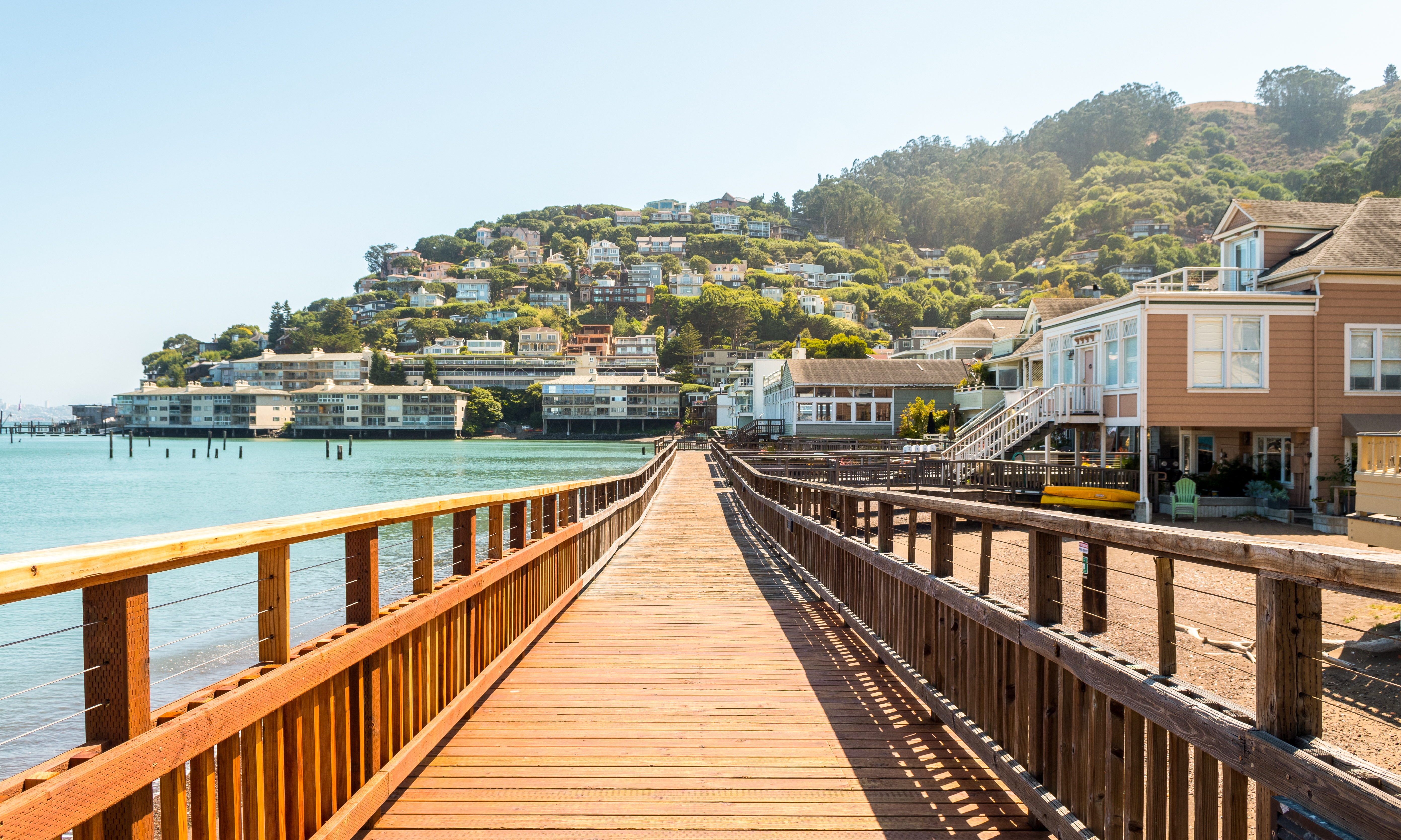 Apartamento con vista a la ciudad en Sausalito