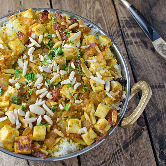 Tofu Dum Biryani