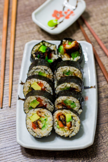Grilled Eel Avocado Roll