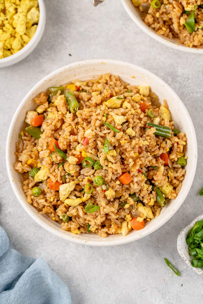 Vegan Egg Fried Rice