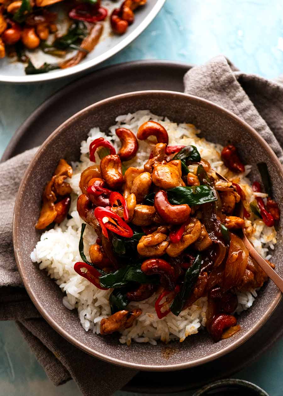 Chilli Chicken with Cashews