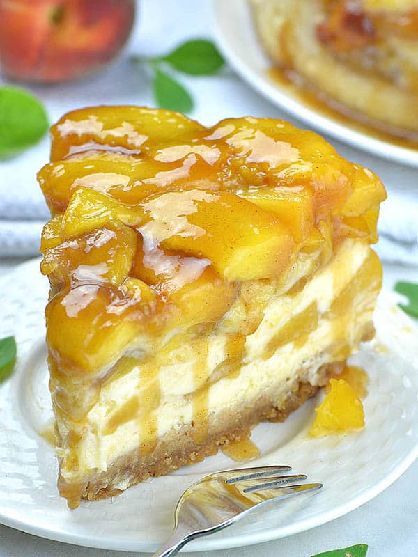 Peach Cobbler Cheesecake Recipe