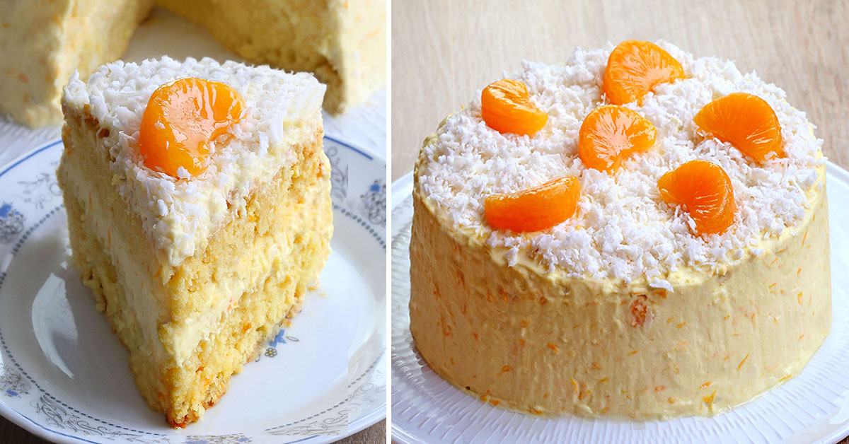 Orange and Coconut Cake