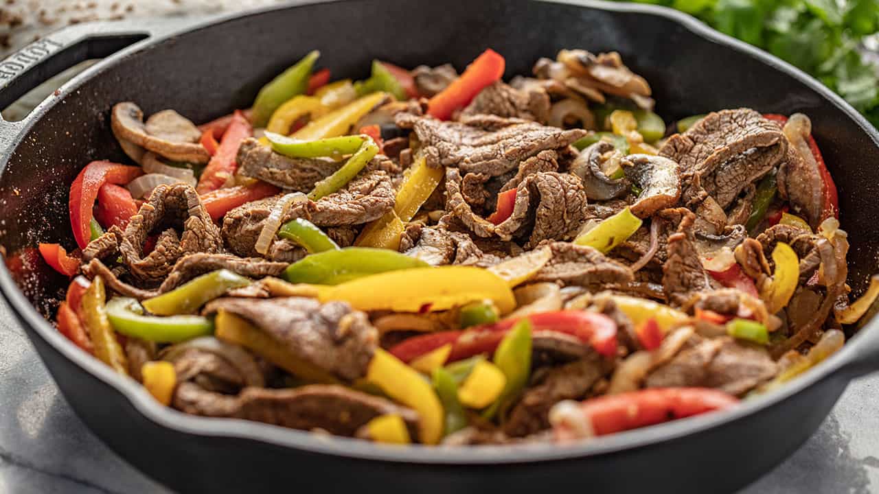 Flank Steak Fajitas