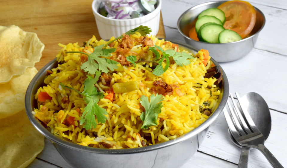 Indonesian Vegetable Biryani