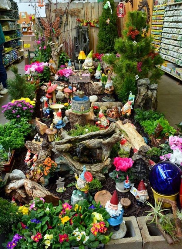 Gnome-Filled Fairy Tale Garden