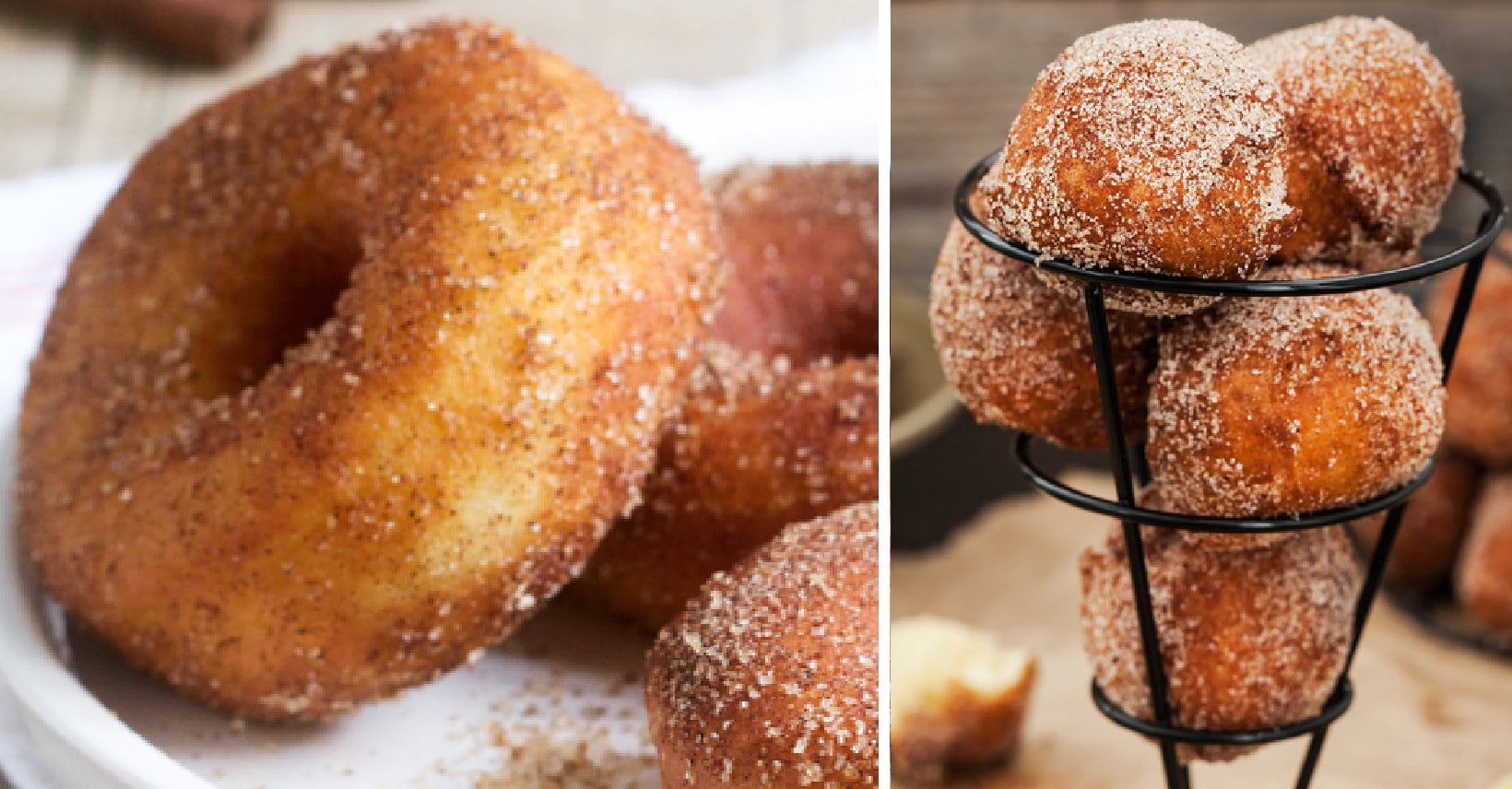 Air Fryer Cinnamon Sugar Donuts